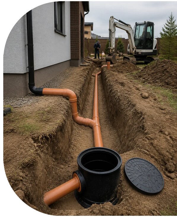 Монтаж наружной канализации в Светлограде от 2540 р. | АПаруса-Свт